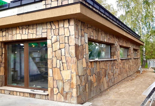 Плитняк кора дерева для фасада купить в Саратове