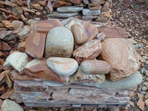 Златолит жёлтый, жёлто-зелёный глыбки и валуны для ланшафтного дизайна купить в Саратове