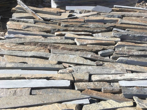 Горбушка златолит мультиколор для облицовки купить в Саратове