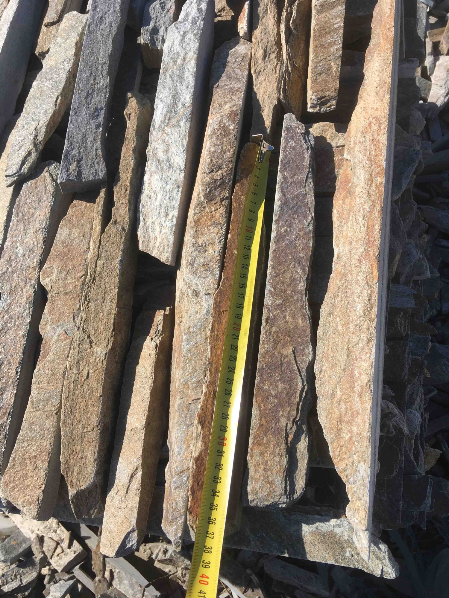 Горбушка златолит мультиколор для облицовки купить в Саратове