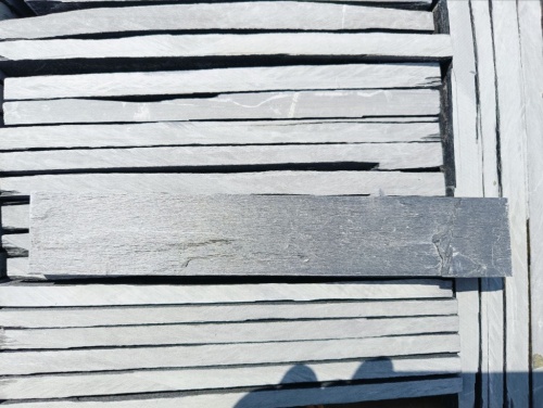 Плитка чёрная из натурального камня фасадная 30 см * 5 см, толщина 7 мм -30 мм купить в Саратове